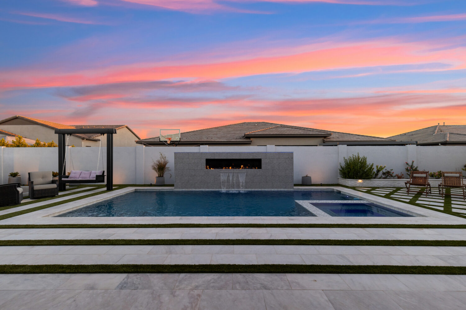 Geometric Pool Gallery – Presidential Pools & Spas