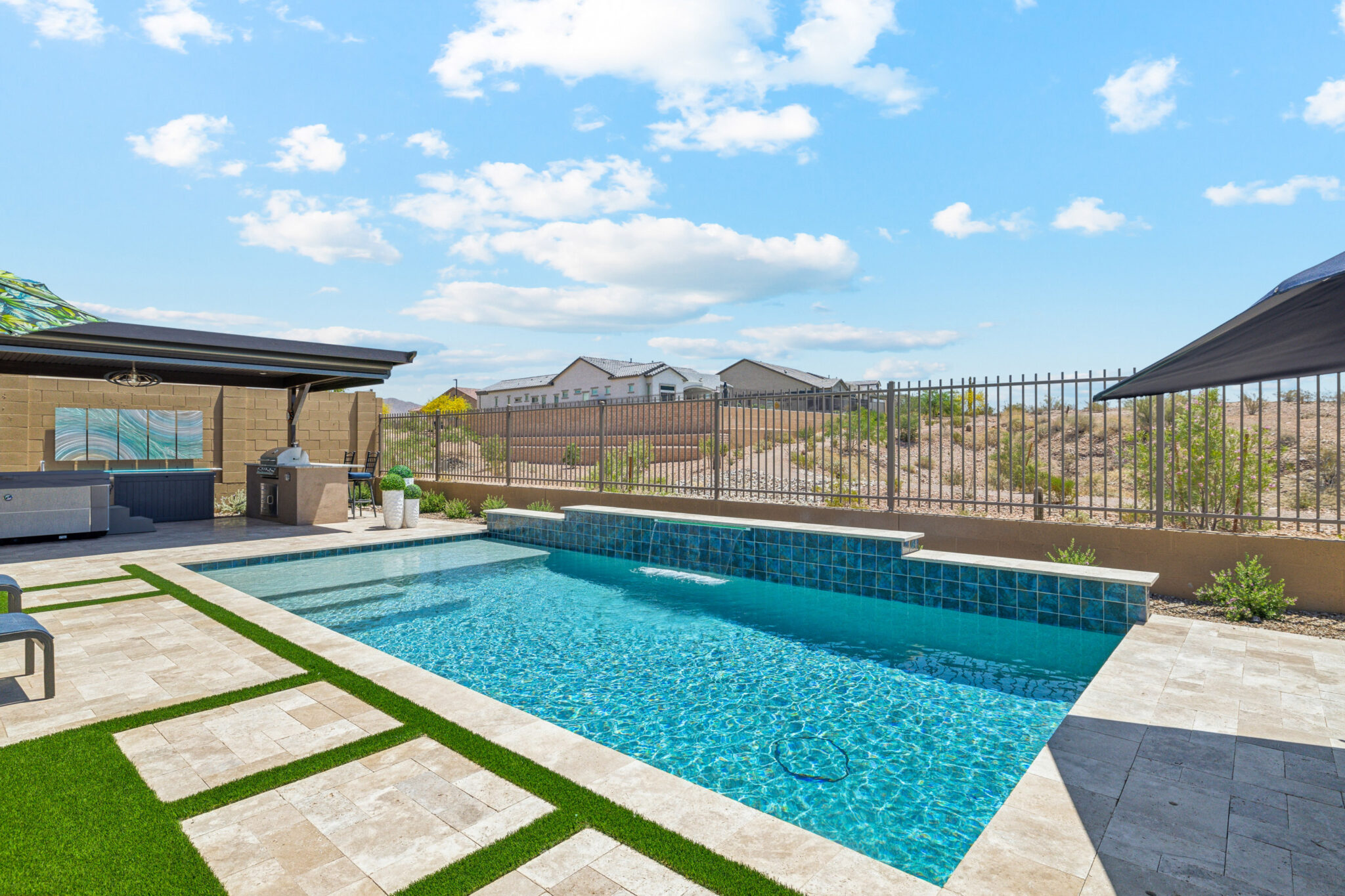 Geometric Pool Gallery – Presidential Pools & Spas