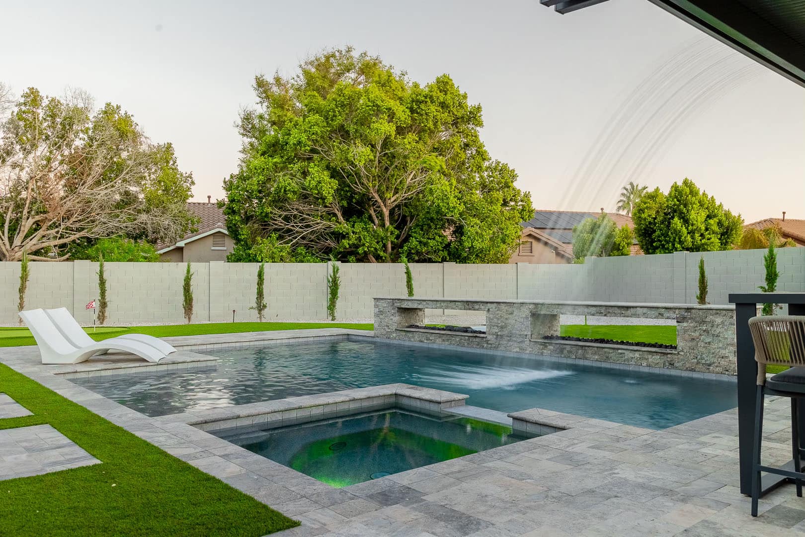 Geometric Pool Gallery – Presidential Pools & Spas