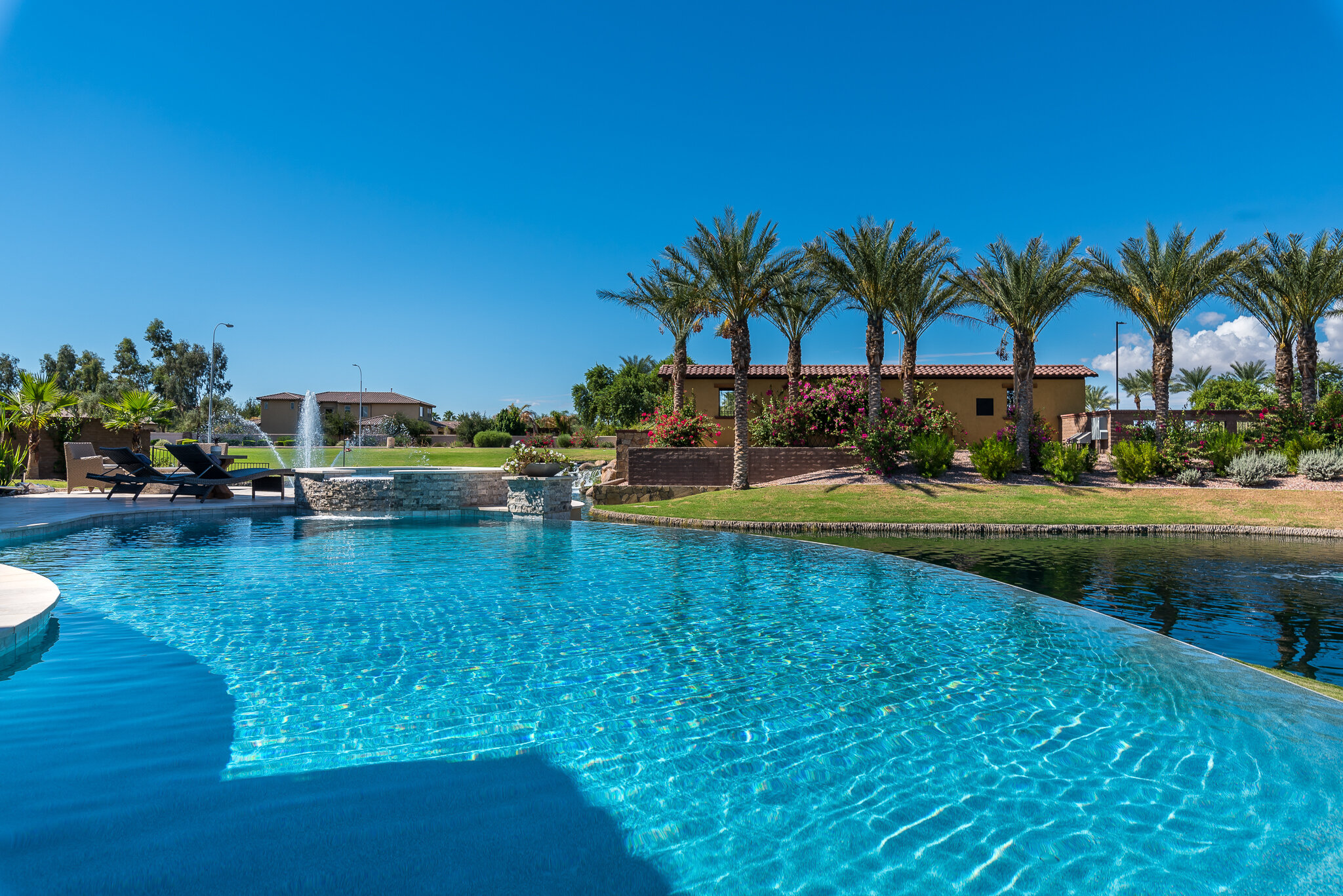 Freeform Infinity Pool Freeform Pool Gallery – Presidential Pools & Spas