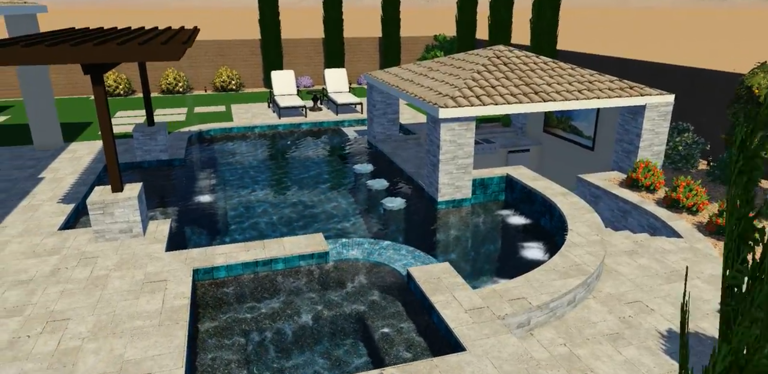 A Total Backyard Resort Design