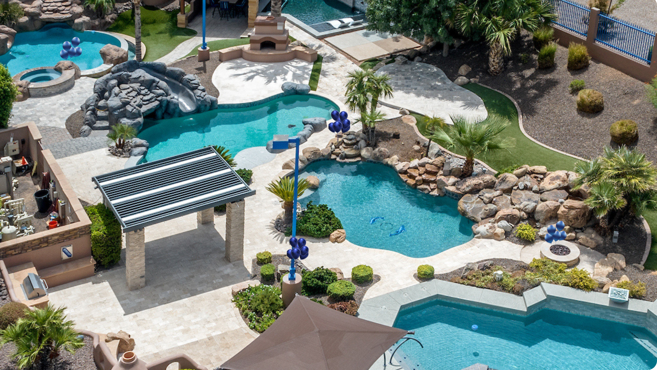 presidential pools showroom in gilbert with pool park
